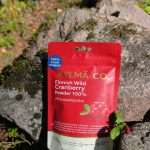 Kylmä Co. Finnish wild cranberry powder, 100 g pouch, front